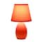 Creekwood Home Nauru 9.5" Petite Oblong Table Lamp
